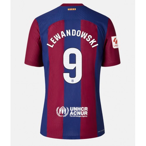 Barcelona Robert Lewandowski #9 Domaci Dres 2023-24 Kratak Rukav